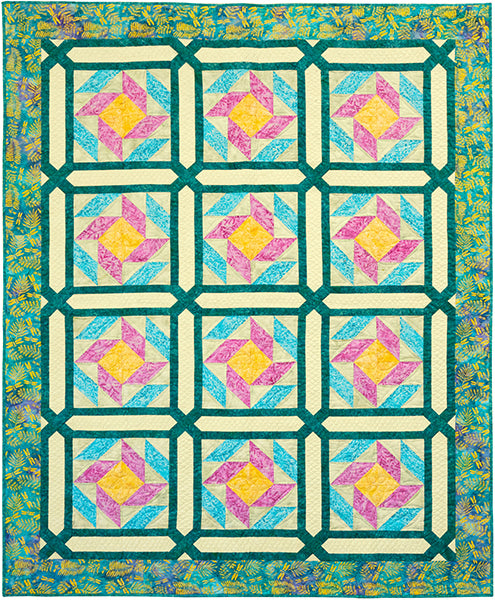 Posy Park Quilt PQ-054e - Downloadable Pattern