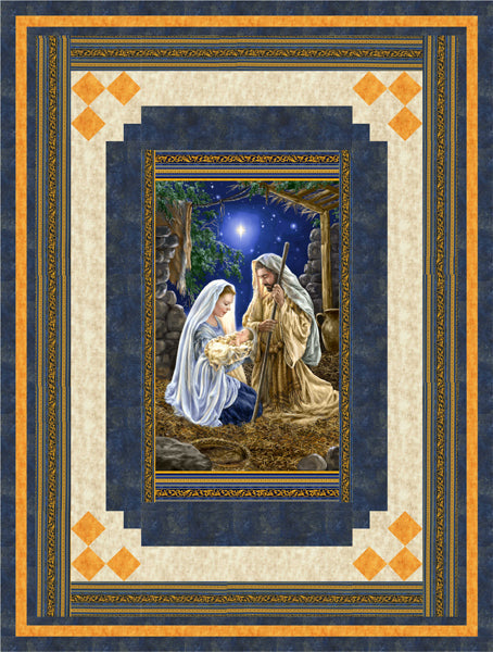 O Night Divine Quilt Pattern PS-1009w  - Wholesale Product