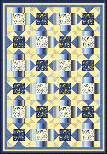 Butter and Blue Quilt Pattern PS-1030w  - Wholesale Product