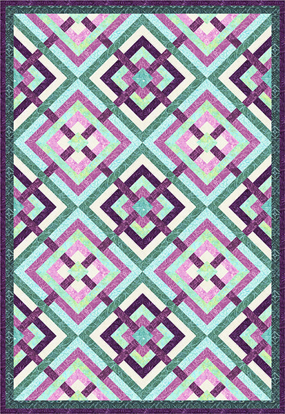 Grape Slush Quilt Pattern PS-1071w  - Wholesale Product