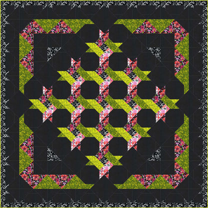 Frolic Quilt Pattern QN-040w  - Wholesale Product