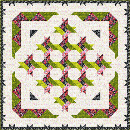 Frolic Quilt Pattern QN-040w  - Wholesale Product