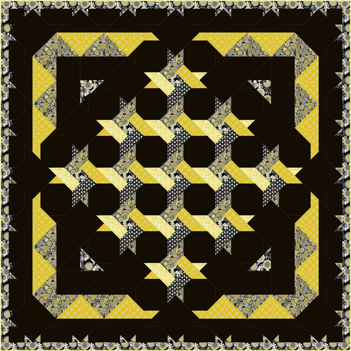 Frolic Quilt Pattern QN-040w  - Wholesale Product