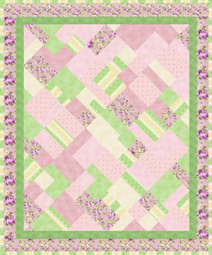 Dance Partners Quilt Pattern - Straight to the Point Series QW-09w  - Wholesale Product