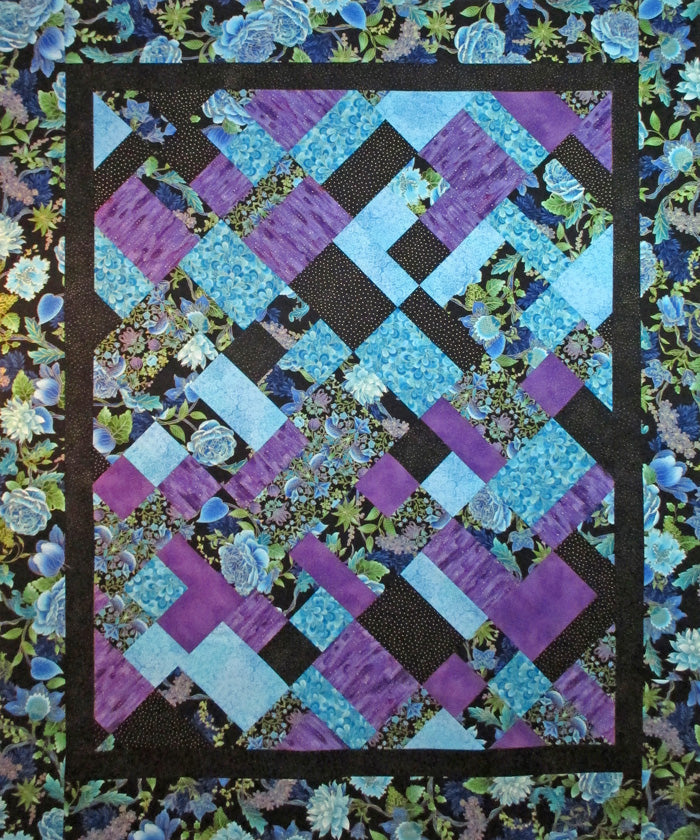 Dance Partners Quilt Pattern - Straight to the Point Series QW-09w  - Wholesale Product