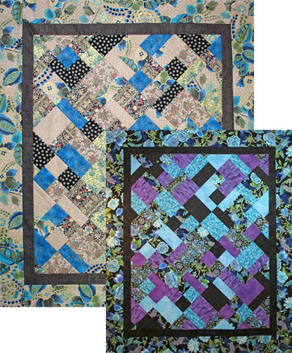 Dance Partners Quilt Pattern - Straight to the Point Series QW-09w  - Wholesale Product