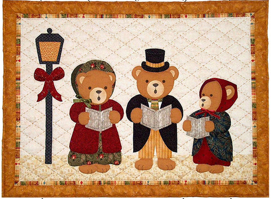 Caroling Bears Quilt SCN-2054e - Downloadable Pattern