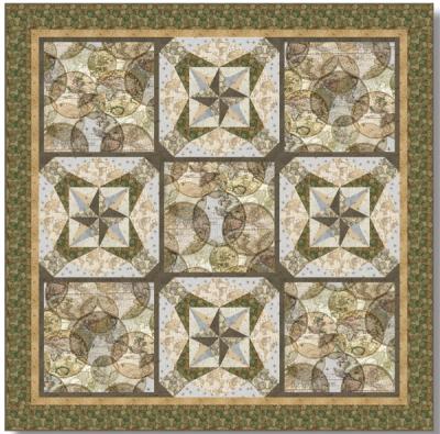 Around the World Quilt Pattern TWW-0512 - Paper Pattern