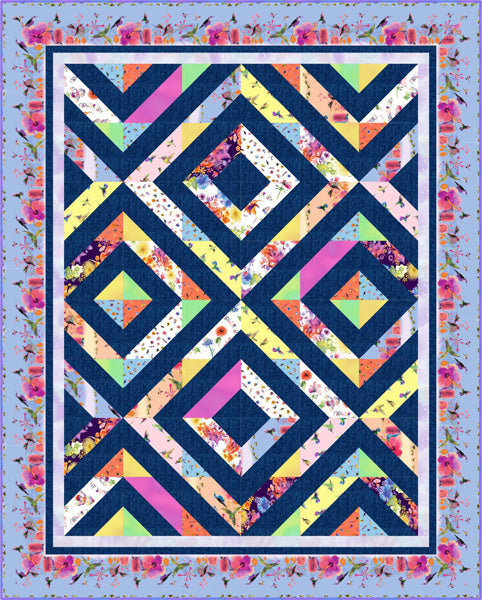 Full Bloom Quilt Pattern TWW-0632 - Paper Pattern