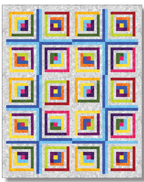 Marble Steps Quilt Pattern TWW-0648 - Paper Pattern