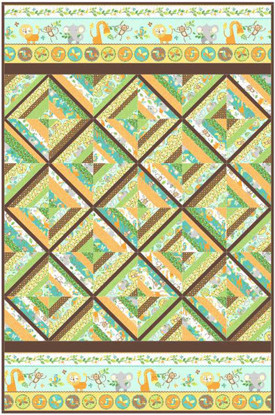 Swingin' Along Quilt UCQ-P61e - Downloadable Pattern