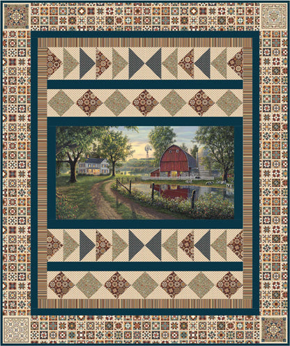 Homestead Quilt Pattern UCQ-P62w  - Wholesale Product