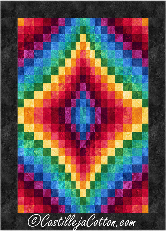 Stonehenge Diamond Quilt CJC-56467e - Downloadable Pattern