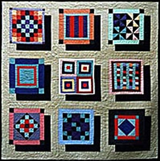 Floating Amish Quilt Pattern AA-06 - Paper Pattern