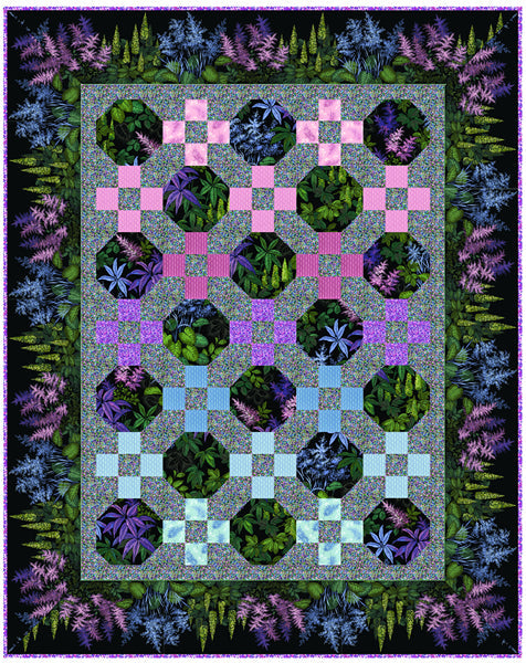 Moonlight Windows Quilt Pattern AA-15 - Paper Pattern