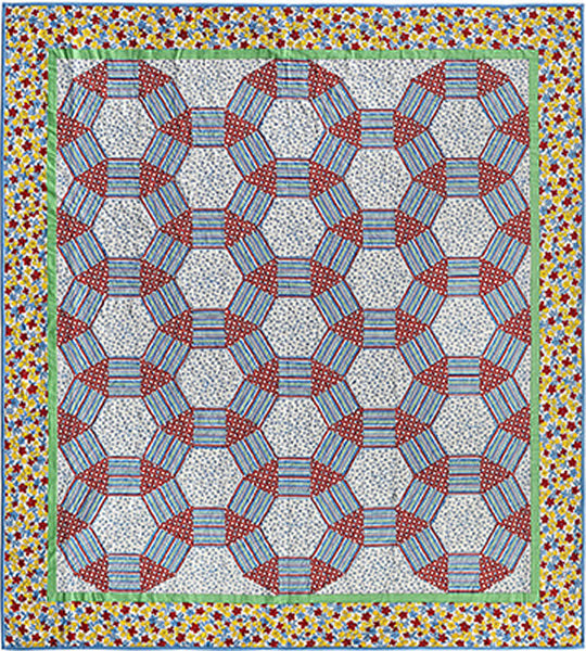 The Ring Quilt Pattern AA-25 - Paper Pattern