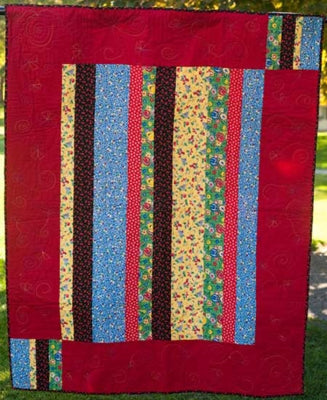 Taffy Pull Quilt AEQ-01e - Downloadable Pattern