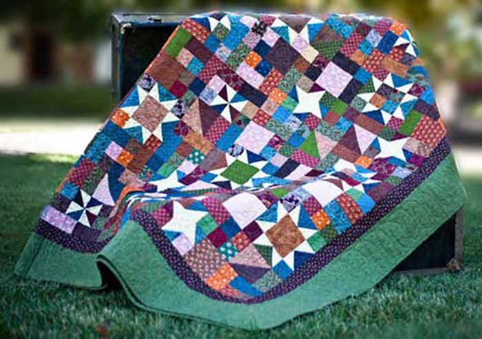 Harvest Sky Quilt AEQ-15e - Downloadable Pattern