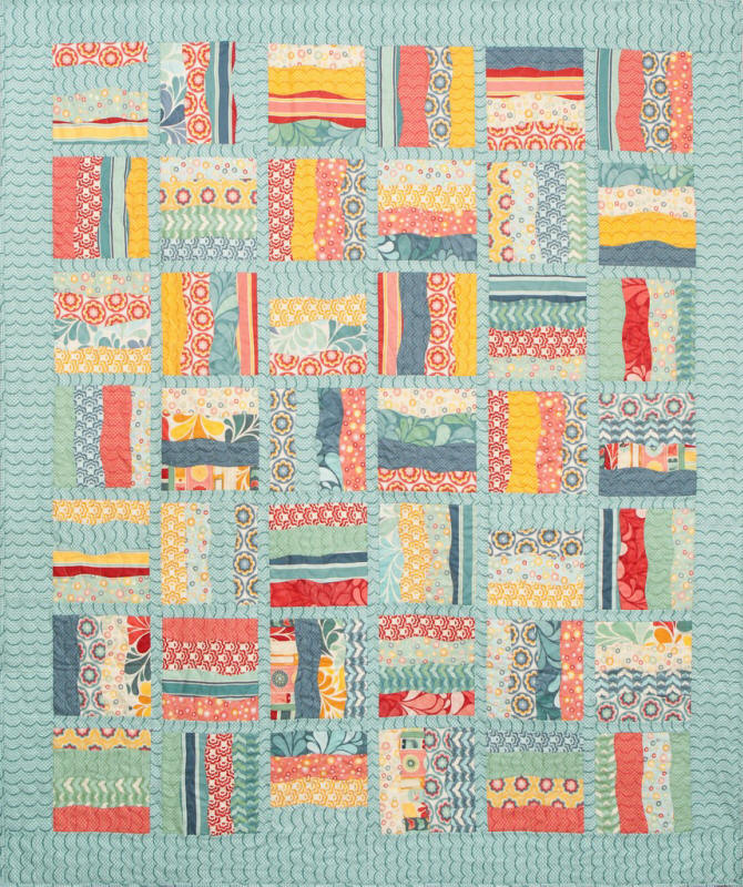 Ripples Quilt Pattern AEQ-27 (intermediate, lap and throw) – QuiltWoman.com