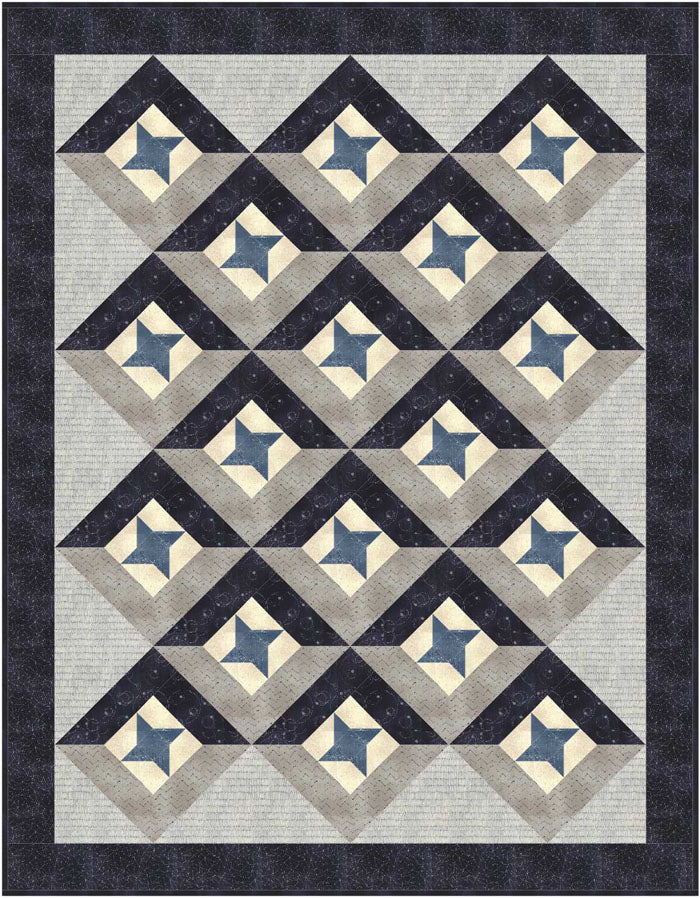 Union Quilt Pattern AEQ-51 (advanced beginner, lap and throw ...