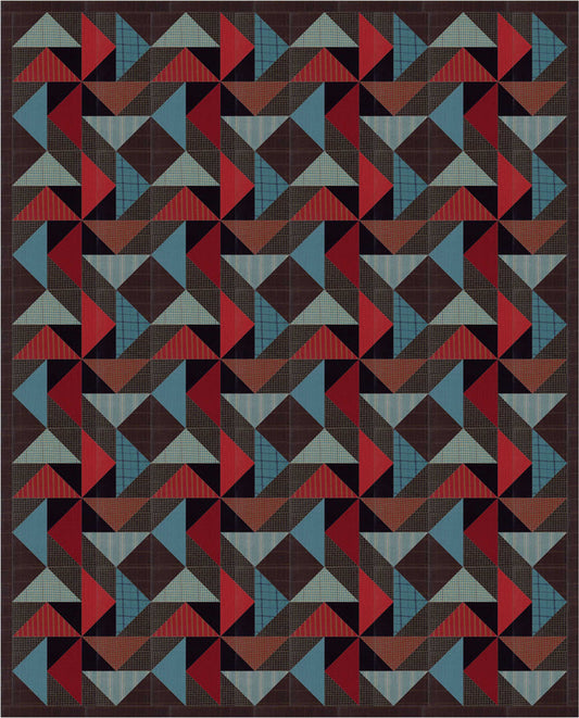 Night Winds Quilt Pattern AEQ-61 - Paper Pattern