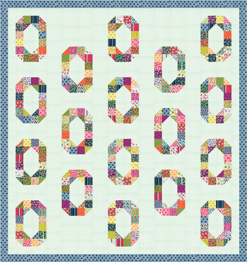 Float Party Quilt Pattern AEQ-75 - Paper Pattern