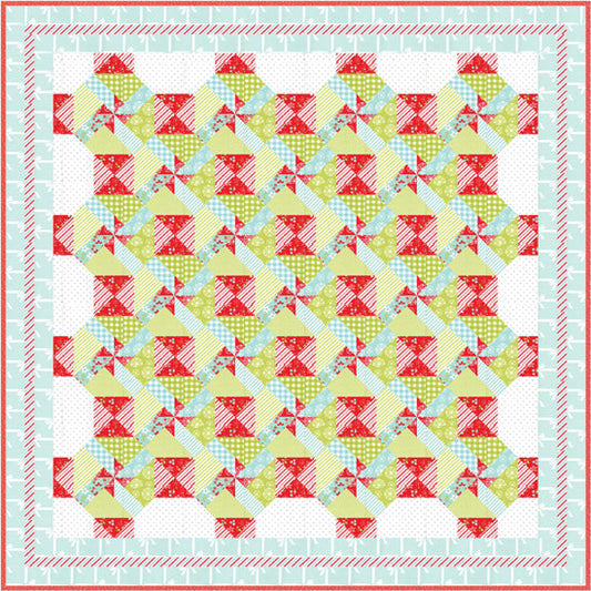 Merriment Quilt Pattern AEQ-76 - Paper Pattern