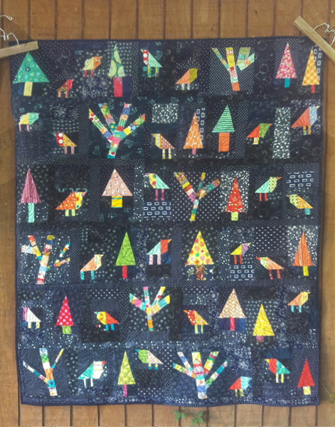 Enchanted Forest Quilt AEQ-81e - Downloadable Pattern