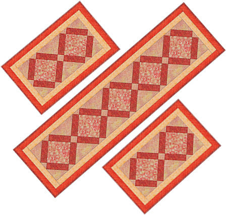 Kitchen Delight Placemats & Table Runner Pattern AV-131 - Paper Pattern