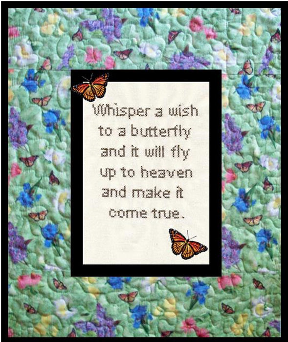 Whisper Embroidery or Cross Stitch Pattern AV-142 - Paper Pattern