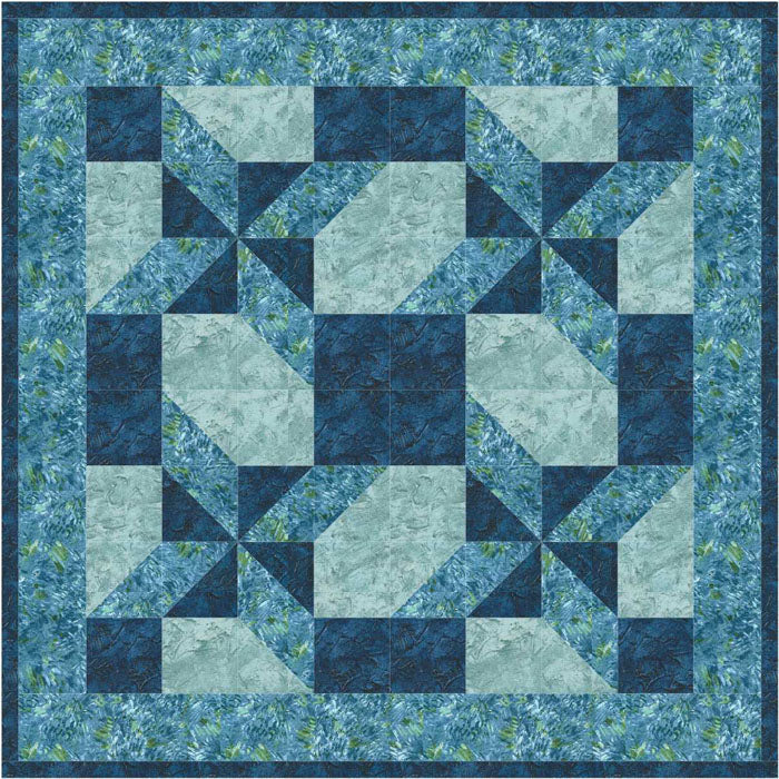 Twirling Pinwheels Quilt AV-162e - Downloadable Pattern