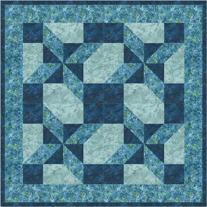 Twirling Pinwheels Quilt AV-162e - Downloadable Pattern