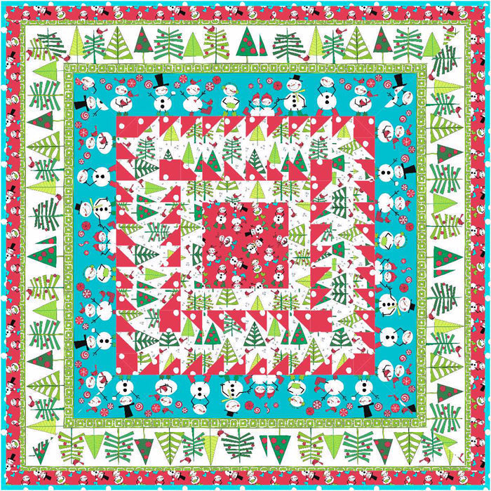 Snow Days are the Best Quilt AV-167e - Downloadable Pattern