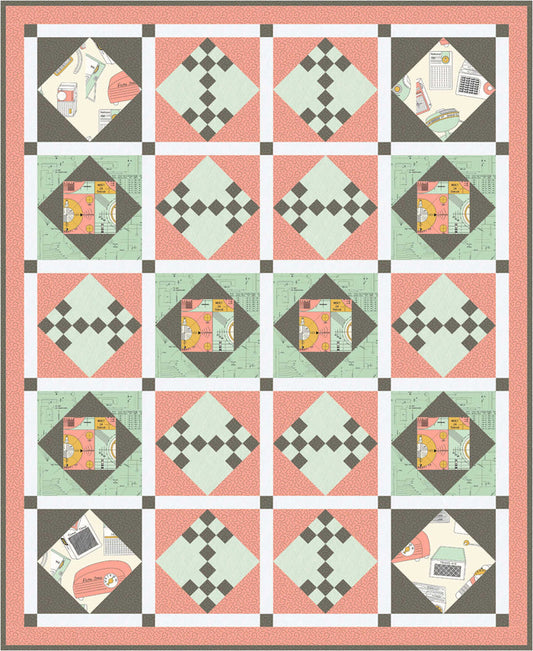 Radio Frequency Quilt Pattern AV-173 - Paper Pattern