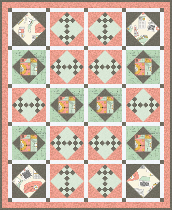 Radio Frequency Quilt AV-173e - Downloadable Pattern