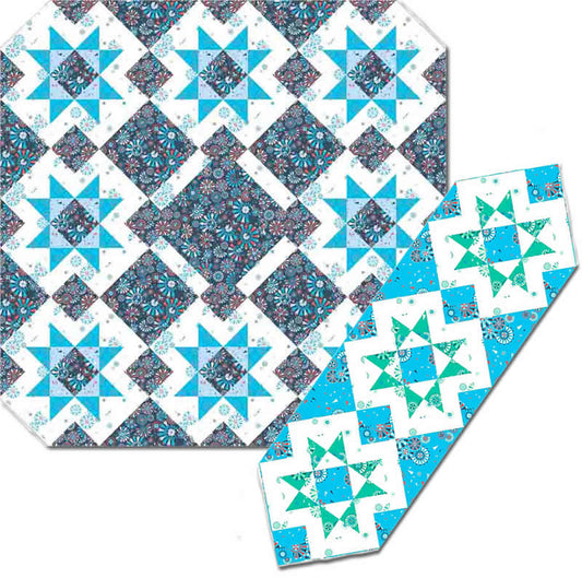 Summer Nights Quilt Pattern AW-07 - Paper Pattern