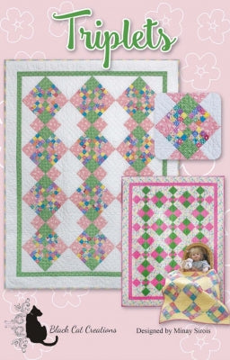 Triplets Quilt BCC-229e - Downloadable Pattern