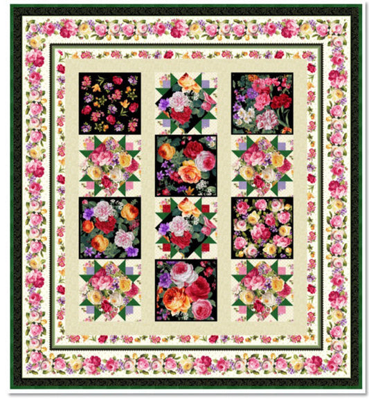 Midsummer Stroll Quilt BCC-277e - Downloadable Pattern