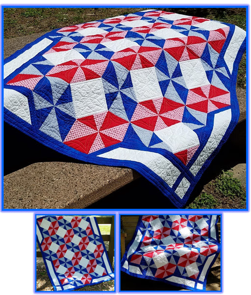 Easy Breezy Quilt BCC-285e - Downloadable Pattern