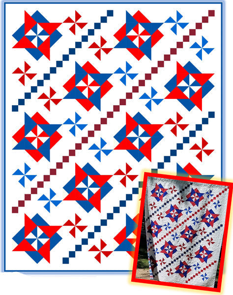 Big & Bright Quilt BCC-289e - Downloadable Pattern