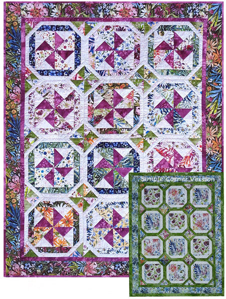 Corner-Copia Quilt BCC-296e - Downloadable Pattern