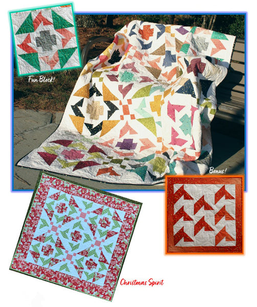 Aurora Sails Quilt BCC-300e - Downloadable Pattern