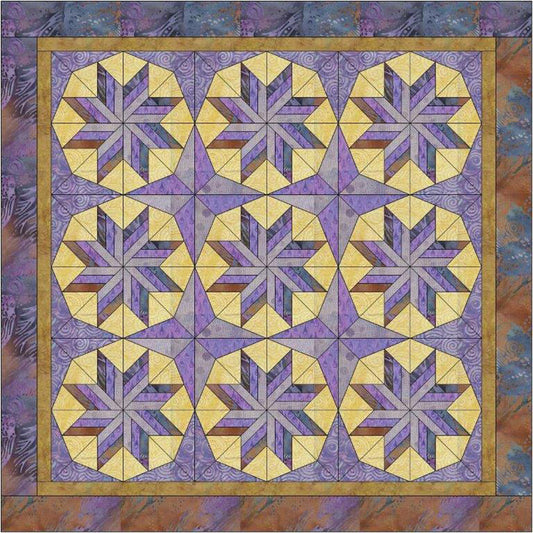 Starlight Starbright Quilt Pattern BL2-107 - Paper Pattern