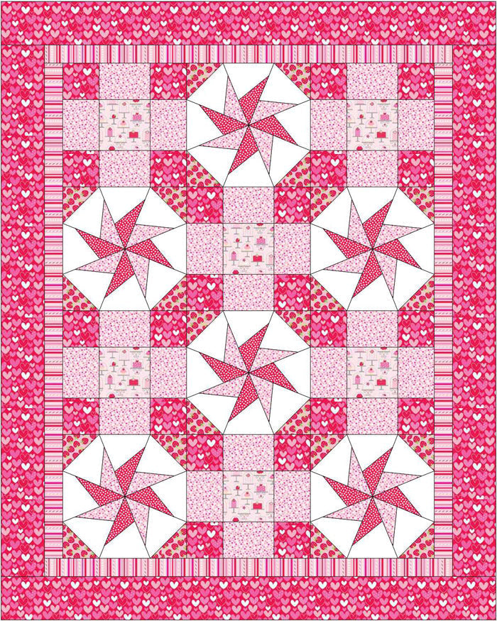 You're Berry Sweet Quilt Pattern BL2-109 - Paper Pattern