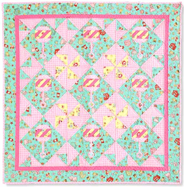 Goo Goo Gaa Gaa Quilt BL2-110e - Downloadable Pattern