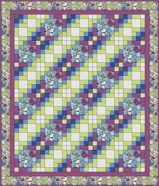 Garden of Eden Quilt BL2-112e - Downloadable Pattern