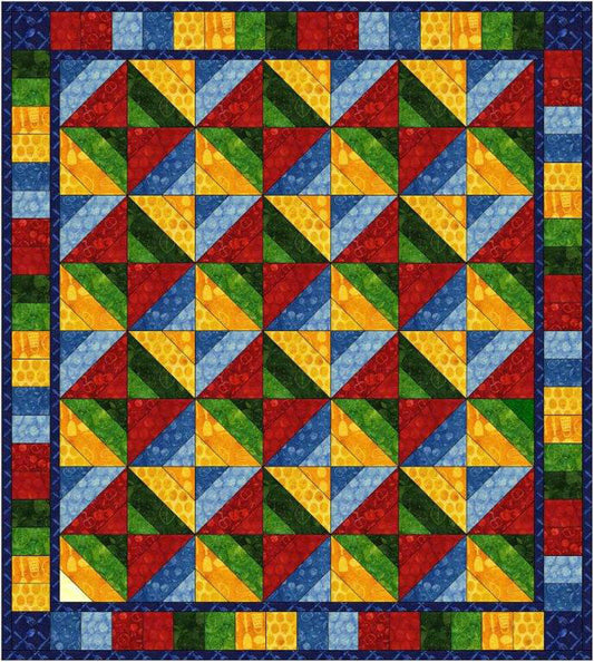 Good Morning Quilt BL2-138e - Downloadable Pattern