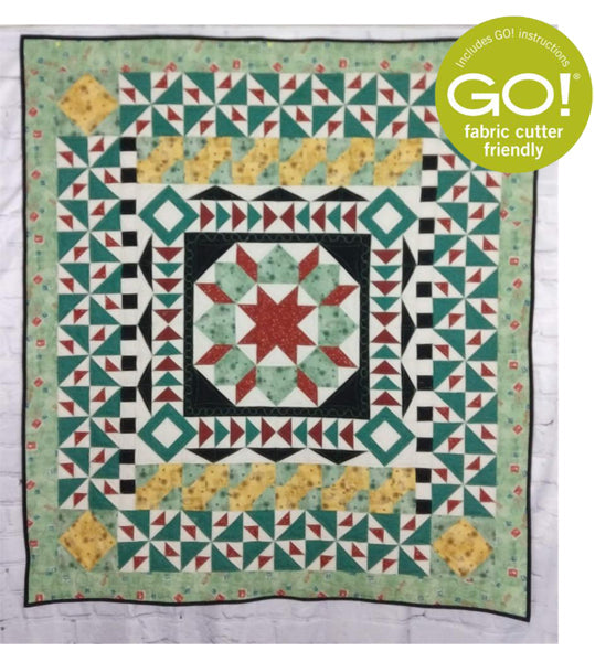 Globe Trekker Quilt BL2-185e - Downloadable Pattern