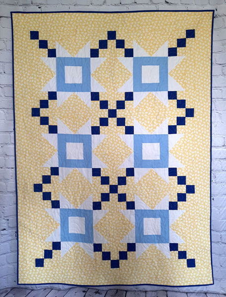 Sunflower Bees Quilt BL2-197e - Downloadable Pattern