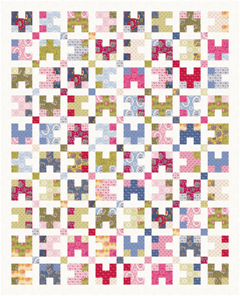 Scatterbrained Quilt Pattern BL2-202 - Paper Pattern